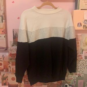 American Eagle Color block Sweatshirt